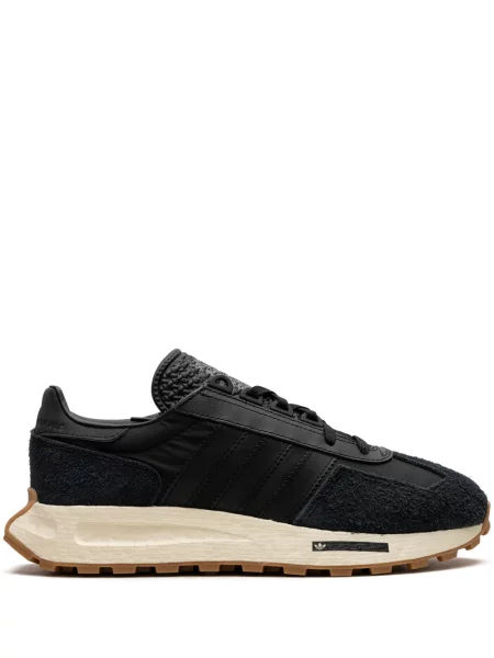 Sneakerși Adidas cu șireturi din dantelă alb