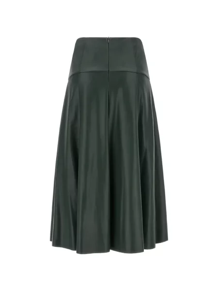 Fustă Nude evazată verde