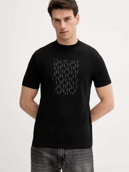 KARL LAGERFELD Tricou negru