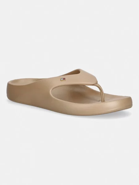 Tommy Hilfiger japanke za žene TH PEARLIZED SUMMER SANDAL bež
