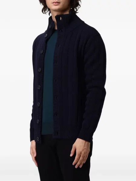 Cardigan Brooksfield de lână albastru