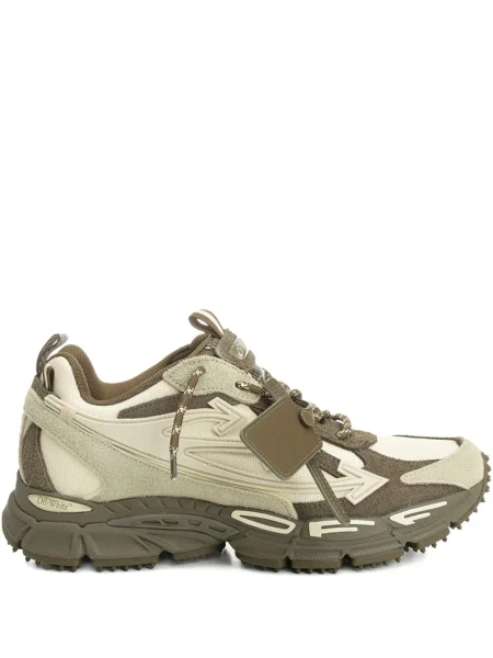 Sneakerși Off-white cu imagine alb
