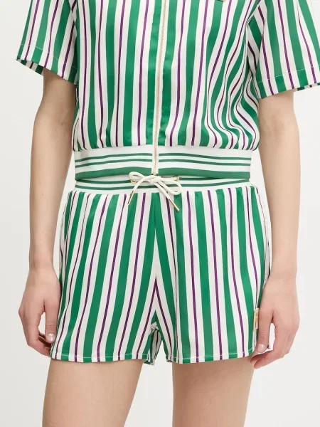 Fila pantaloni scurți Lassance cu imprimeu high waist verde