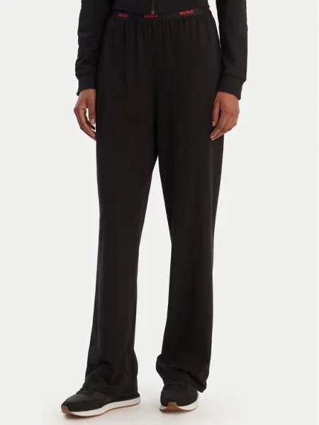 HUGO Spodnji del pižame črna