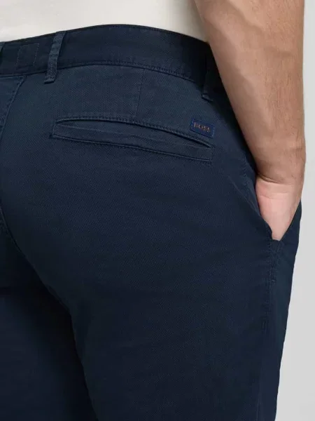 Chinos o kroju slim fit z mieszanki bawełny Boss Orange