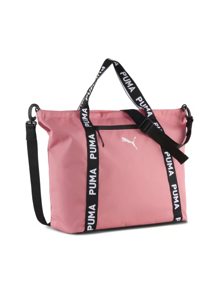 PUMA Torba treningowa typu shopper Essentials 19 l Akcesoria OSFA różowy