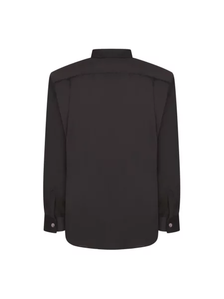 Koszula Comme Des Garcons wełniana czarna