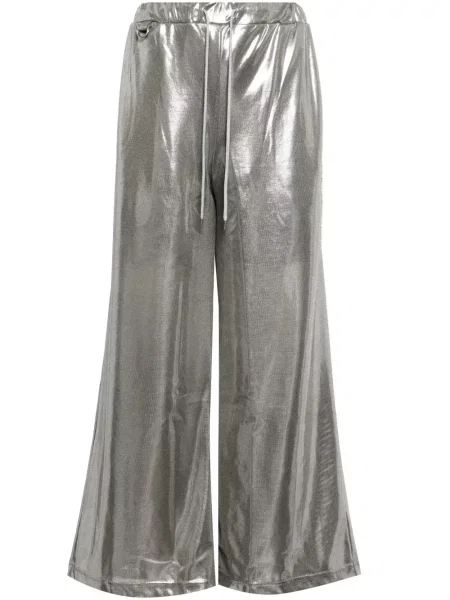 Široké kalhoty Doublet stříbrné