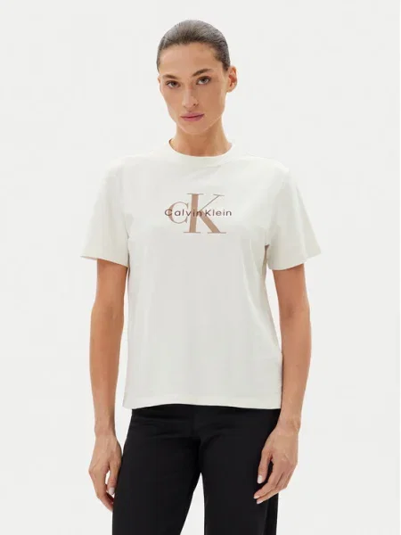 Calvin Klein Jeans Tricou alb