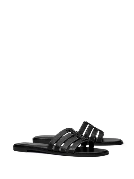 Sandale Tory Burch din piele negru