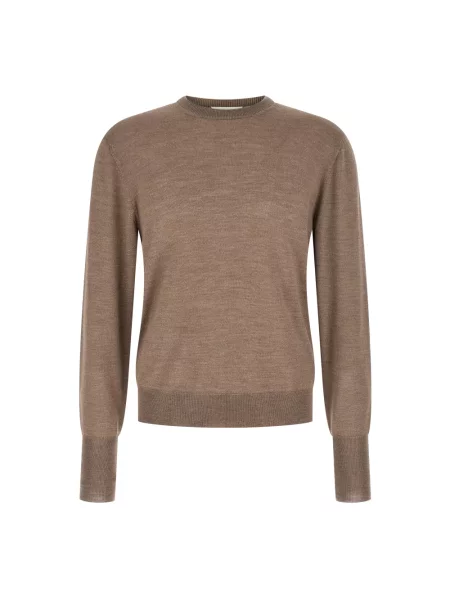 Sweter Ma'ry'ya wełniany szary