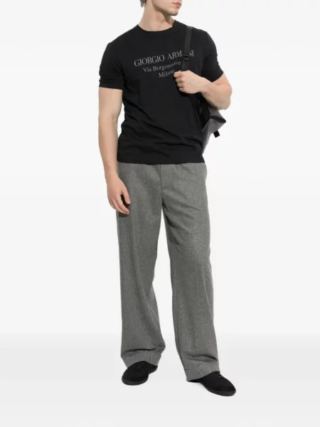 Pantaloni Giorgio Armani gri