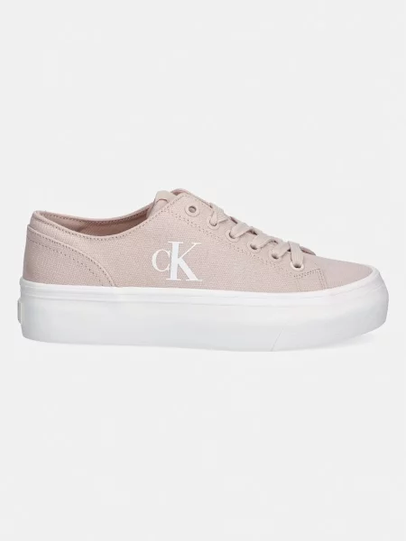 Calvin Klein Jeans VULC FLATFORM LOW CV MG tenisky dámske ružová