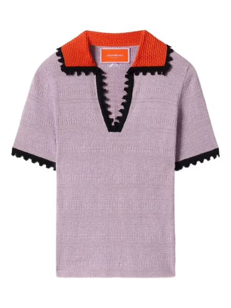 Tricou La Doublej violet