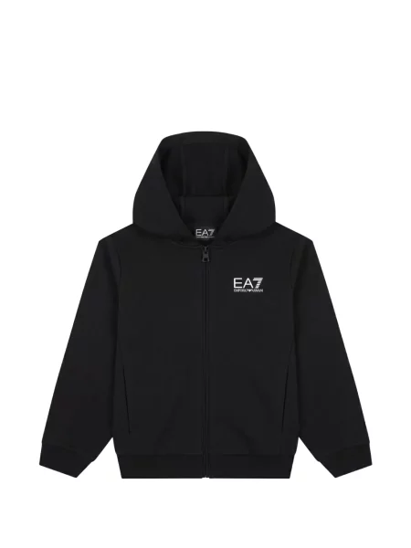 Komplet dresowy dziecięcy Ea7 Emporio Armani czarny