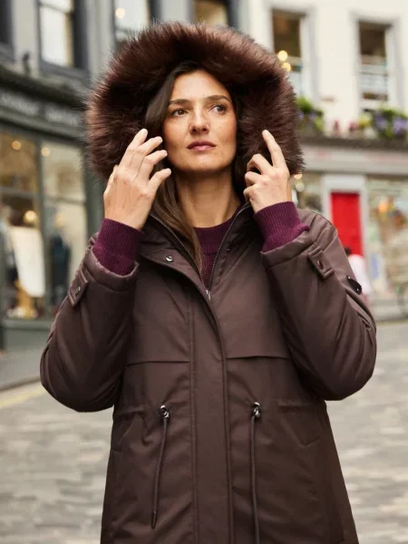 Parka Marisse siva