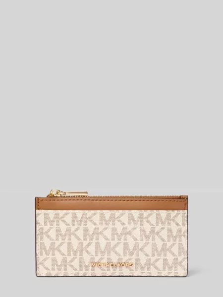 Portfel z Detal z logo Model Jet Set' Michael Michael Kors