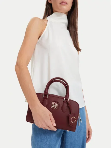 Nine West Geantă CEO- SATIN Vișiniu