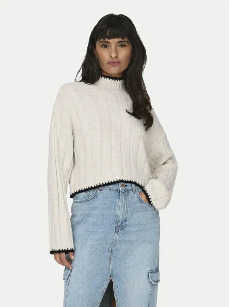 ONLY Пуловер бежов