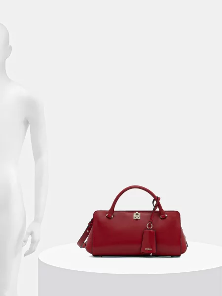 Кожаная сумка через плечо Guess