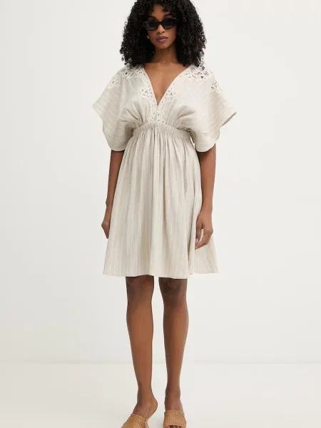 Twinset літня сукня з льоном