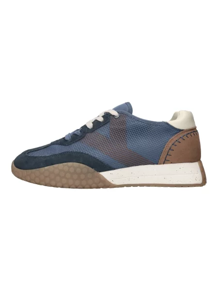 Sneakersy Kehnoo skórzane niebieskie