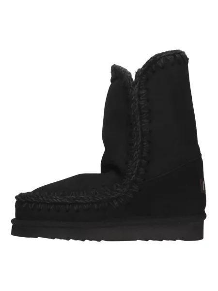Buty do kostki Mou wełniane czarne
