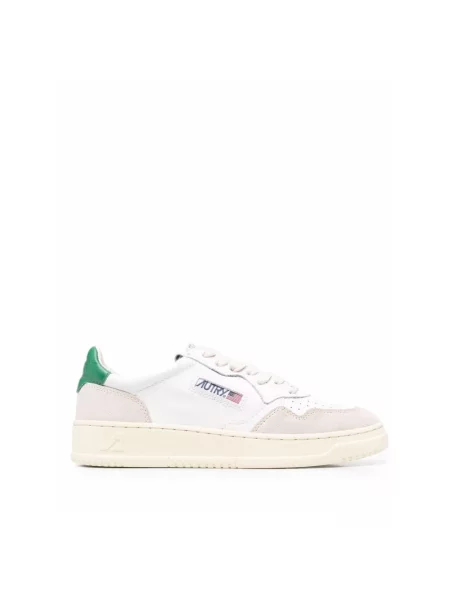 Sneakersy Autry zamszowe białe