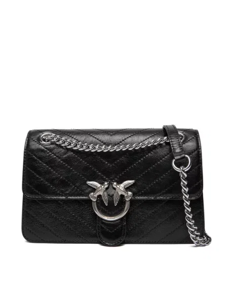 PINKO Torbica Love One Light Mini Al PLTT crna