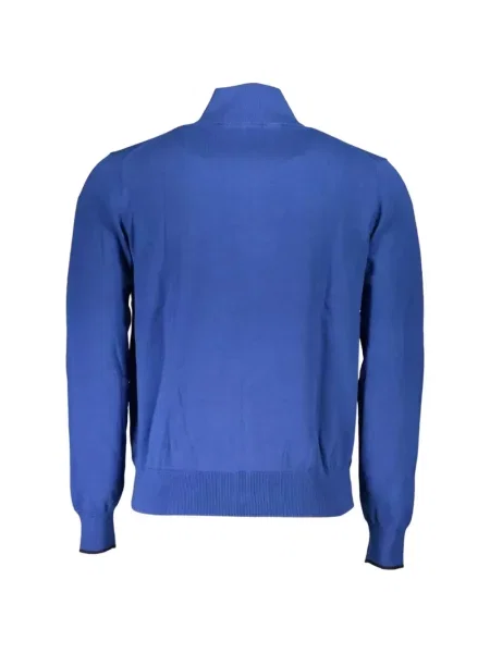 Cardigan North Sails cu autograf albastru