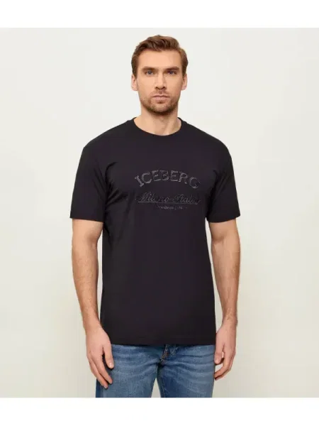 Iceberg tricou din negru