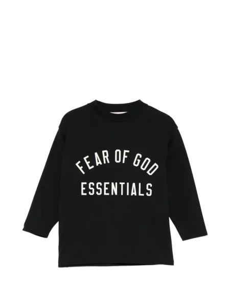 Dětské tričko Fear Of God Essentials černé