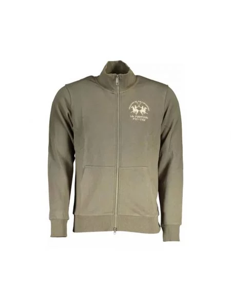 Sweter La Martina elegancki zielony