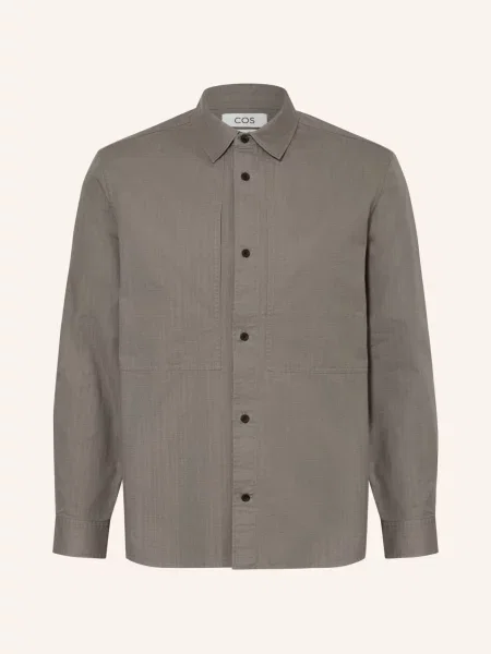 Cos Koszula Regular Fit gruen khaki