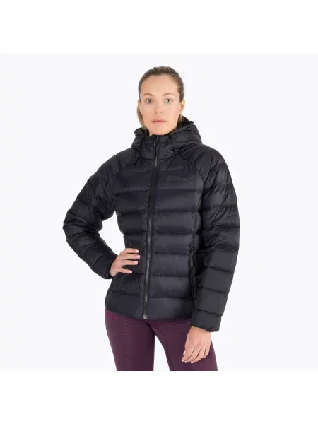Kurtka puchowa Jack Wolfskin Nebelhorn Down Hoody czarna
