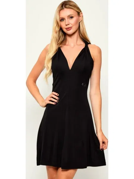 Armani Exchange Rochie negru