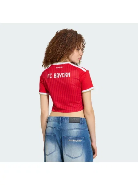 Koszulka podstawowa FC Bayern Cropped biała