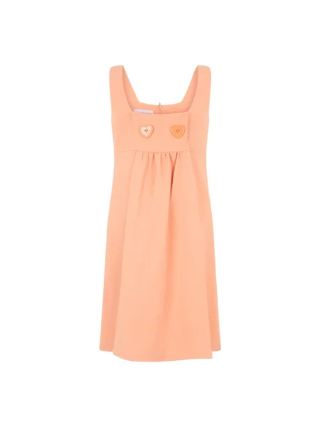 Sukienka mini Moschino w serca różowa