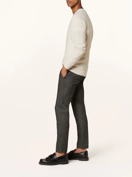 Strokesman's Chinosy Extra Slim Fit grau