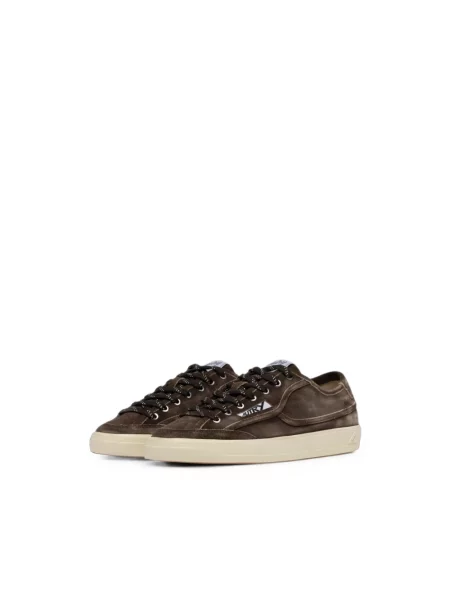 Sneakersy Autry skórzane brązowe