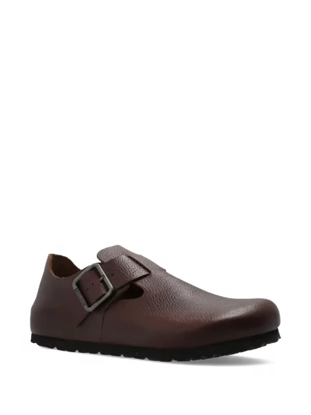 Sneakerși Birkenstock cu cataramă maro
