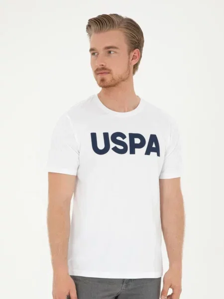 Поло U.s. Polo белое