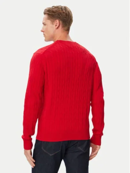 TOMMY HILFIGER Svetr CLASSIC' červená