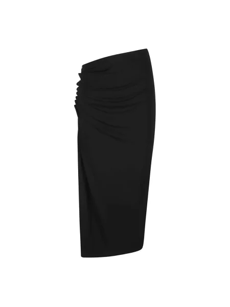 Mała mały spódnica mini Paco Rabanne czarna