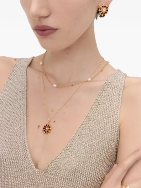 Colier Ottoman Hands cu garnet