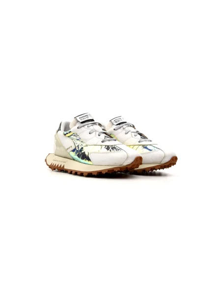 Buty do biegania Run Of skórzane do biegania białe