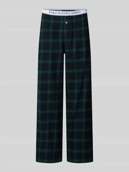 Spodnie od piżamy o kroju relaxed fit z czystej bawełny Polo Ralph Lauren