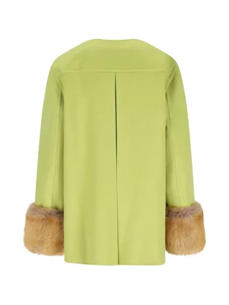 Palton Valentino Garavani verde