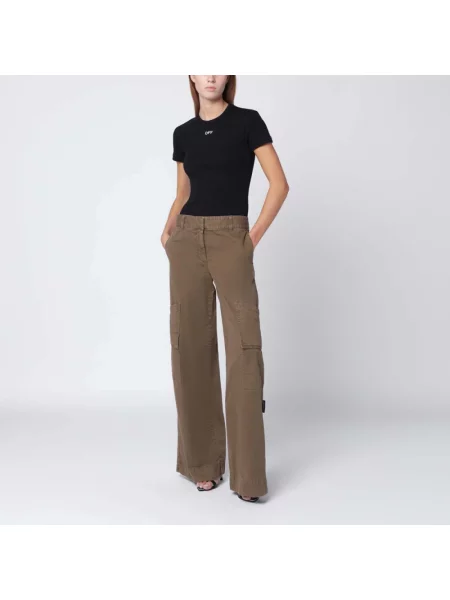 Spodnie cargo Off-white białe