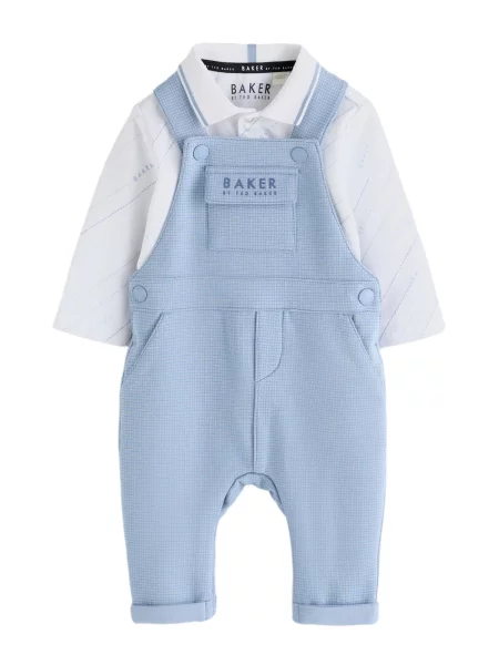 Palton copii Baker By Ted Baker alb